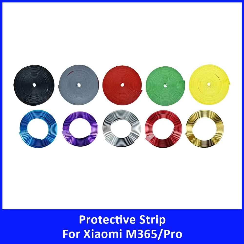 Kickscooter Body Anti-collision Strips for Xiaomi M365 Pro Decorative Strip Bumper Protective Parts Electric Scooter Accessories