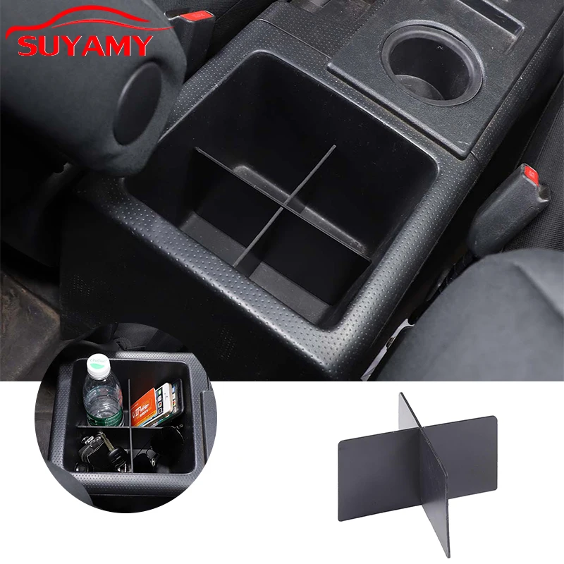 

ABS Car Central Control Storage Box Organizing Divider Plate Item classification For 2007-2021 Toyota FJ Cruiser Car Accessories