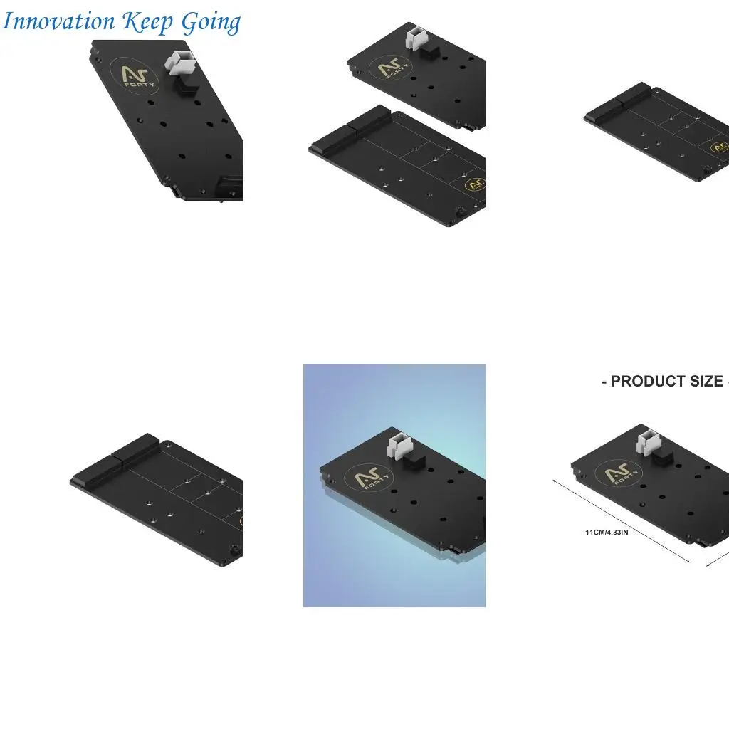 

E65C 2280 NVMe SSD Expansion Board Aluminum Housing Expansion Board Storage Capacity Easy Installation for Development Board