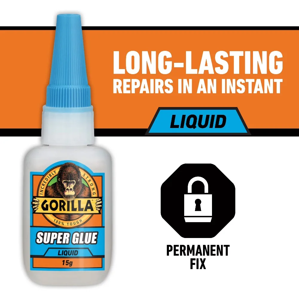 Gorilla Glue Super Glue 15g Bottle Net Content Quantity 1