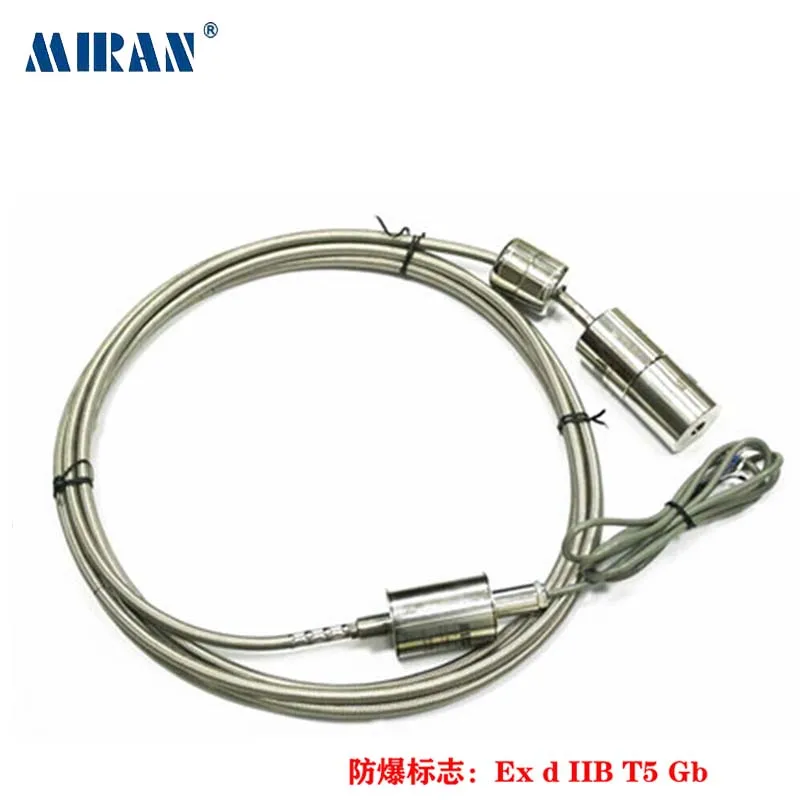 Miran Magnetostrictive Liquid Level Displacement Sensor MR 3000-10000mm Customized Soft Cable Explosion-proof Used for Oil Tank