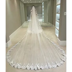 Long Tulle Wedding Bridal Veil Lace Wedding Veil 2025 Bridal Bride