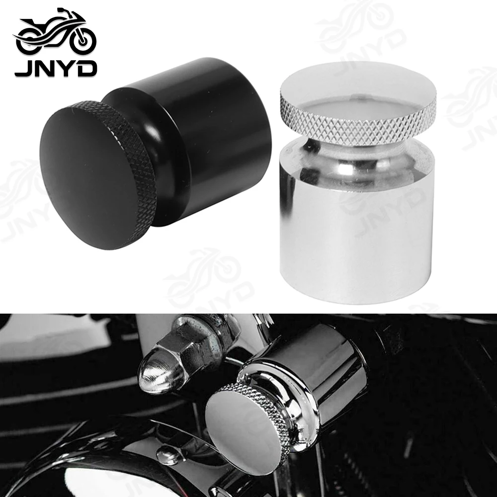 JNYD Motorcycle Aluminum Universal Choke Knob Cover For Harley Electra Glide Sportster Kawasaki Vulcan Yamaha V-Star Honda