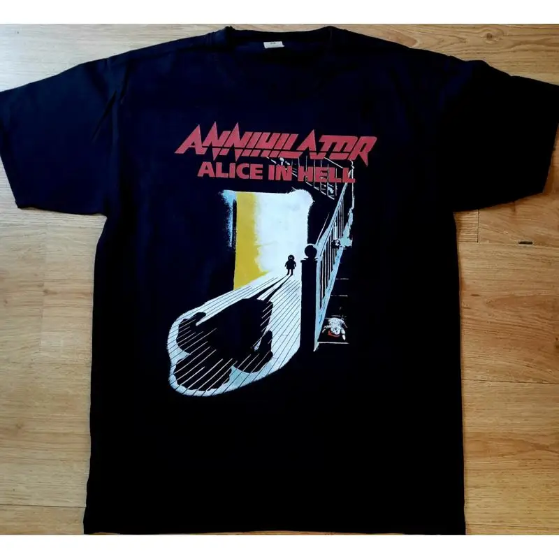 Annihilator Alice In North America T-Shirt Sizes S to XXL New