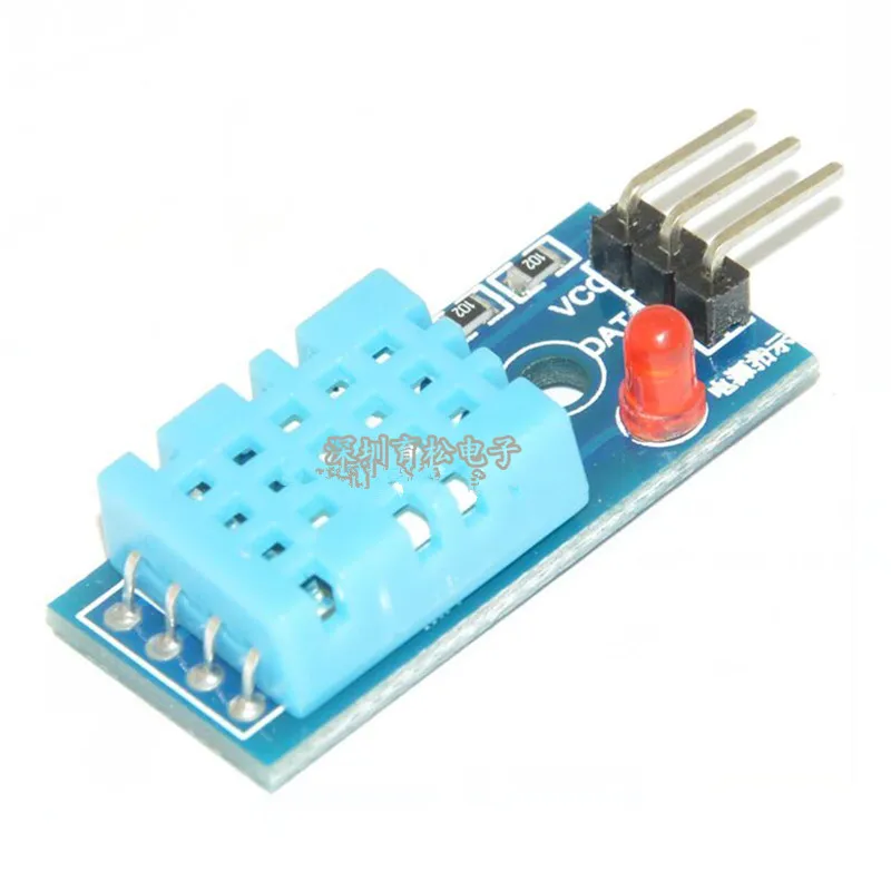 Цифровой датчик температуры и влажности с одной шиной, модуль DHT11, электронный строительный блок с проводом YS-31