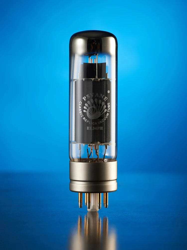PSVANE EL34-PH EL34PH สูญญากาศอัพเกรด EL34C EL34B 6P3P 6CA7 6V6 เสียงไฮไฟวาล์วหลอดเครื่องขยายเสียงชุด DIY Match