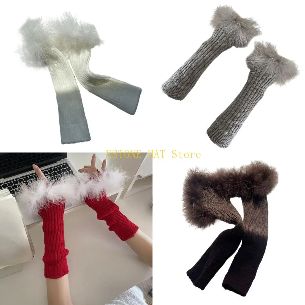 49mf-guantes-punk-con-plumas-para-fiesta-halloween-guantes-sin-dedos-para-subcultura-disfraz-halloween-manga-corta