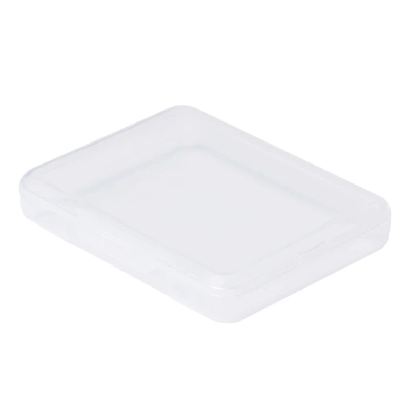 Rectangular Storage Box Transparent Plastic Rectangle Multipurpose Display for C