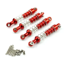 Per MN D90 MN-90 MN99S WPL C14 C24 C34 RC Car 4Pcs ammortizzatore in metallo ammortizzatore parti di aggiornamento accessori, 1