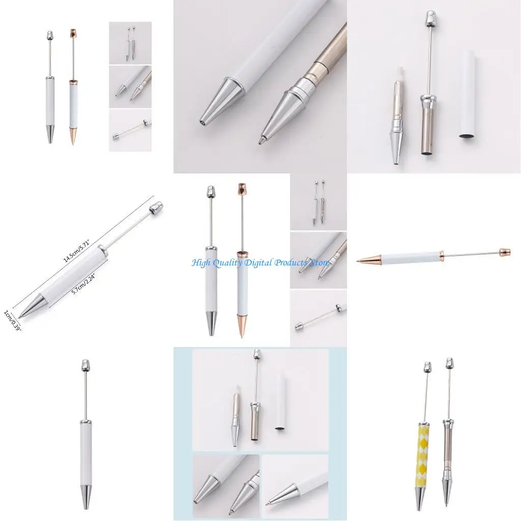 

U2JE DIY Beaded Ballpoint Pen for Sublimation Pens Blank for Kid Adult DIY Project