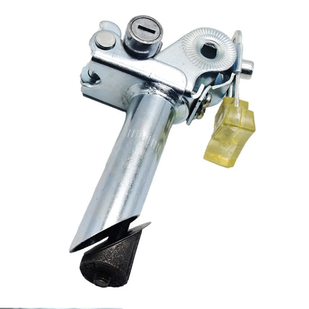 For Anti-theft Use Battery Protection Lock Electric Bicycle Seat Lock Outdoor Cycling Machine-integrated Welding