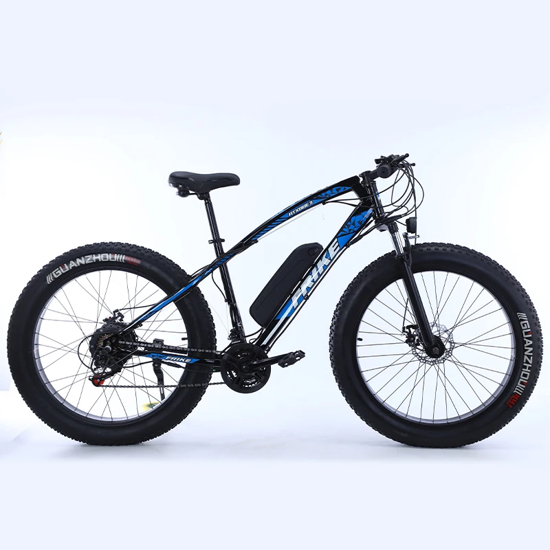 Electric Bike Hot Sale Mountain Bike Fat Tire 26*4.0 Off-road Tire Electric Bike