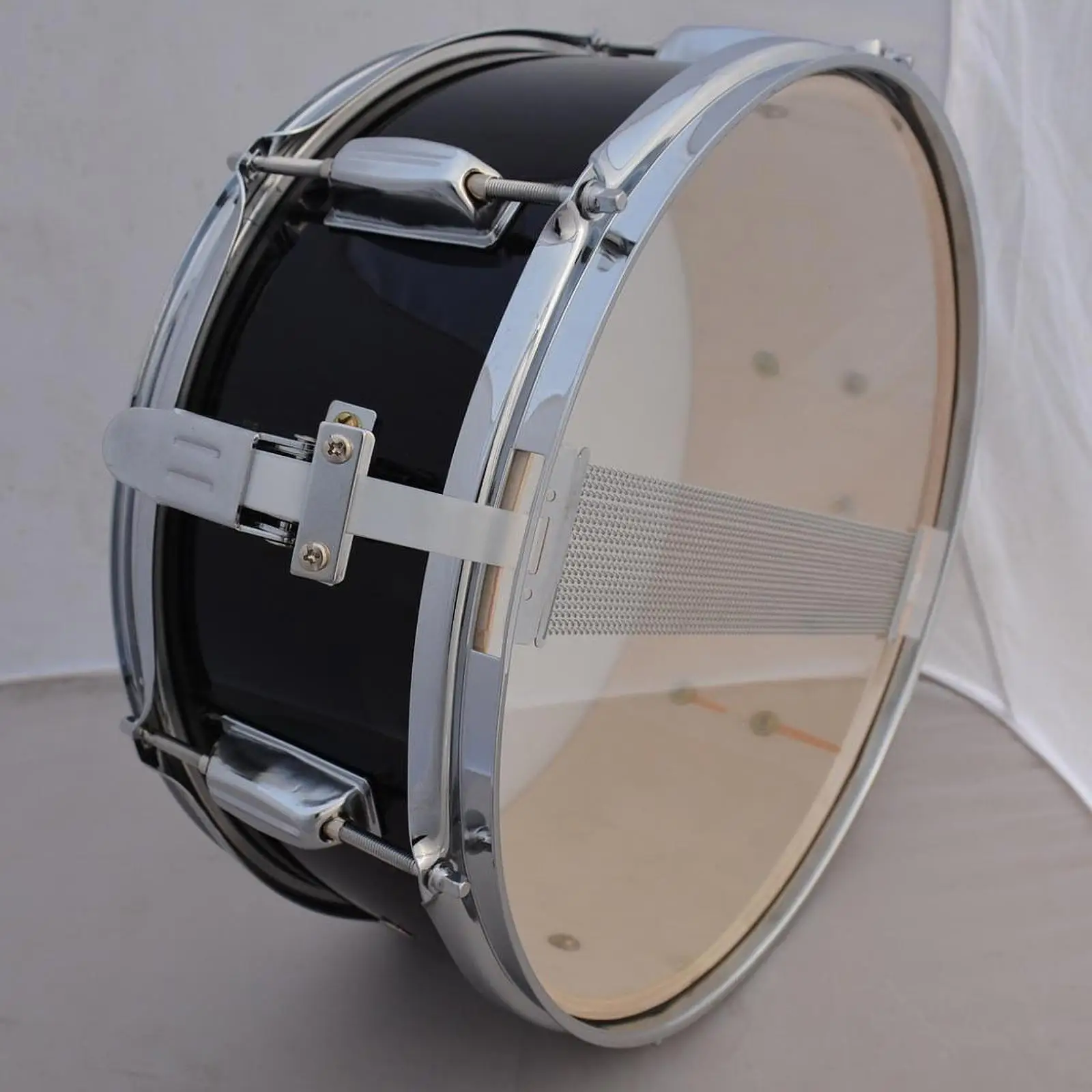 Tambor de Música de 14 Pulgadas con Correa para el Hombro, Instrumento de Percusión para el Aprendizaje Musical, Instrumento Musical para Principiantes y Niños