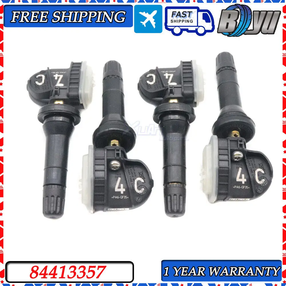 

Новый датчик контроля давления в шинах TPMS 84413357 для Buick анклава Cadillac XT4 Chevrolet Silverado GMC Yukon 433 МГц 19355193