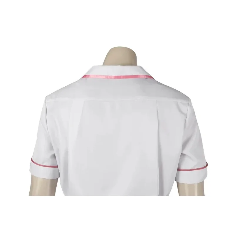 Disfraz de Cosplay Jack, disfraz de enfermera, abrigo blanco, traje de cómic de Halloween, uniforme de hombre, disfraz hecho a medida yj4k
