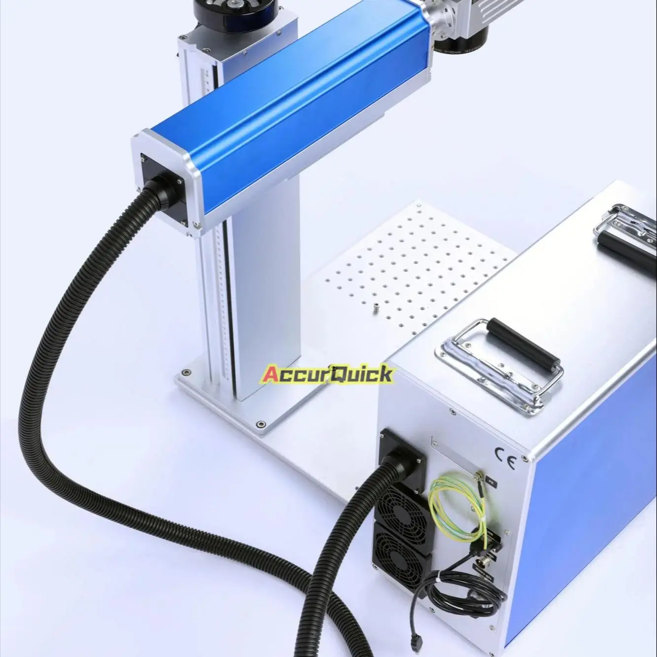 Easy Operating 20W Fiber Laser Engraving and Marking Machine 30W 50W 60W 70W Laser Marking for Aluminum Brass
