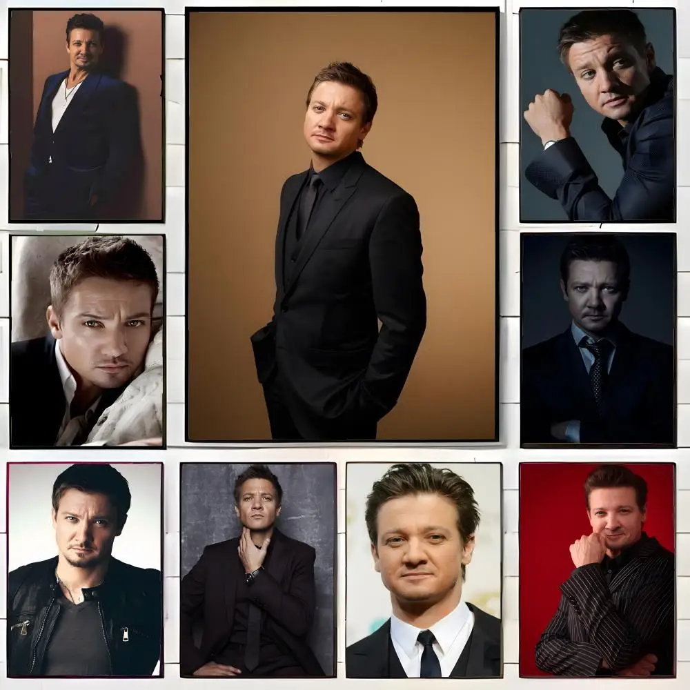 Action Actor Jeremy Renner Poster Wall Art Print Decorative Mural Home Decor Gift Unframed