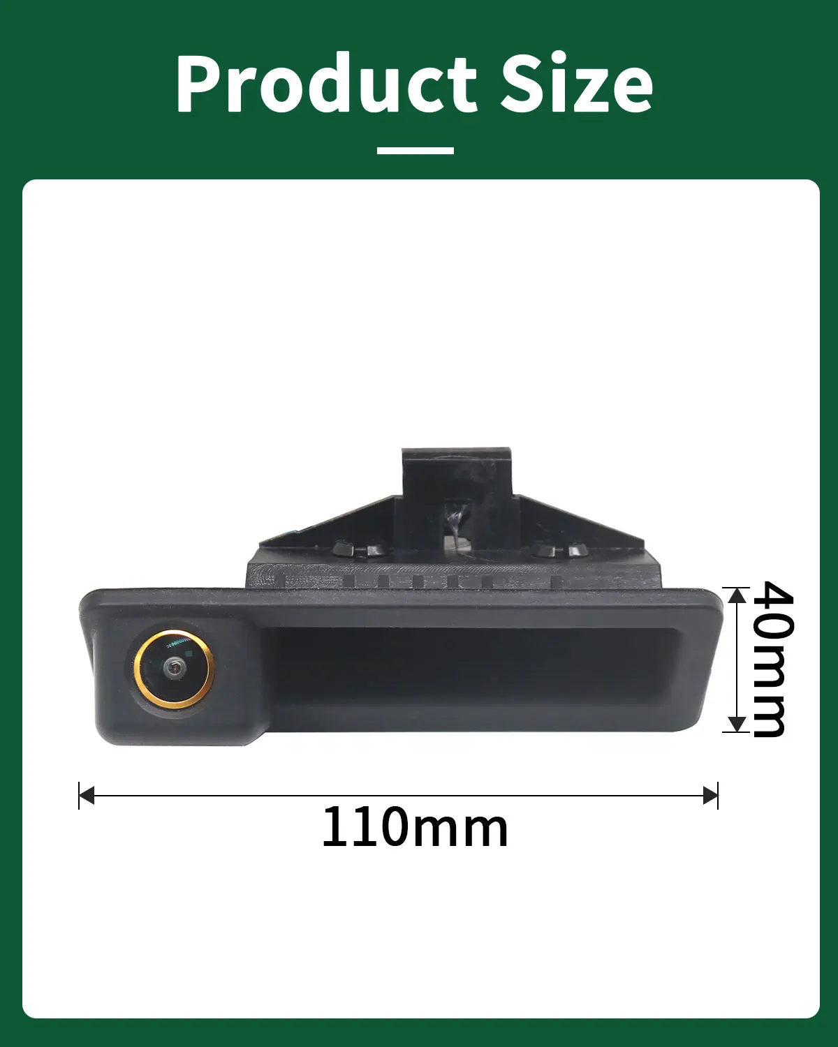 AHD 1080P Goldene Linse Fisheye Fahrzeug Rückfahrkamera Für BMW 3er 5er X5 X6 E60 E70 E82 E90 Auto Backup Parkplatz Kamera – Detail 10