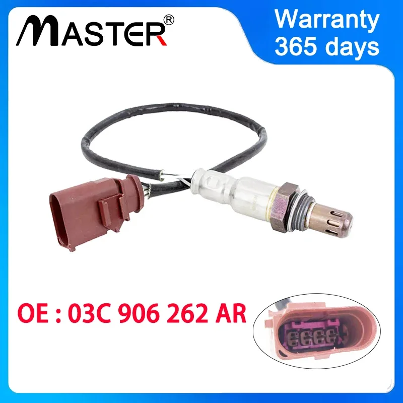 O2 Oxygen Sensor Lambda 03C906262AR Fit For VW LAVIDA PASSAT TOURAN TIGUAN SKODA SUPERB OCTAVIA 03C 906 262 AR 0258010032