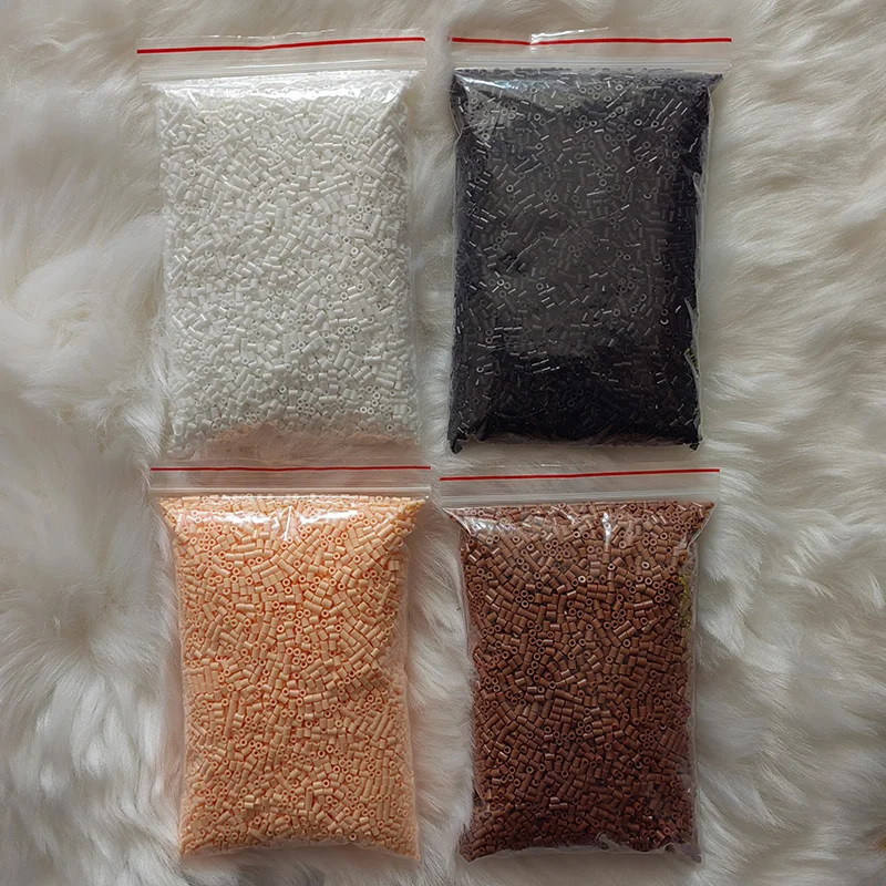 Choose Your Own Color 40000PCs/2.6MM Mini Iron Beads Pixel Puzzle Iron Beads Mix Colors for Kids Hama Beads Perler Beads