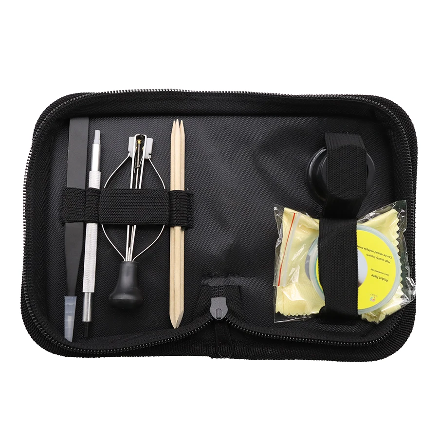 時計修理ツール、10 in 1 ツールセット、時計の針の取り付けと取り外し、保護とクリーニング、虫眼鏡