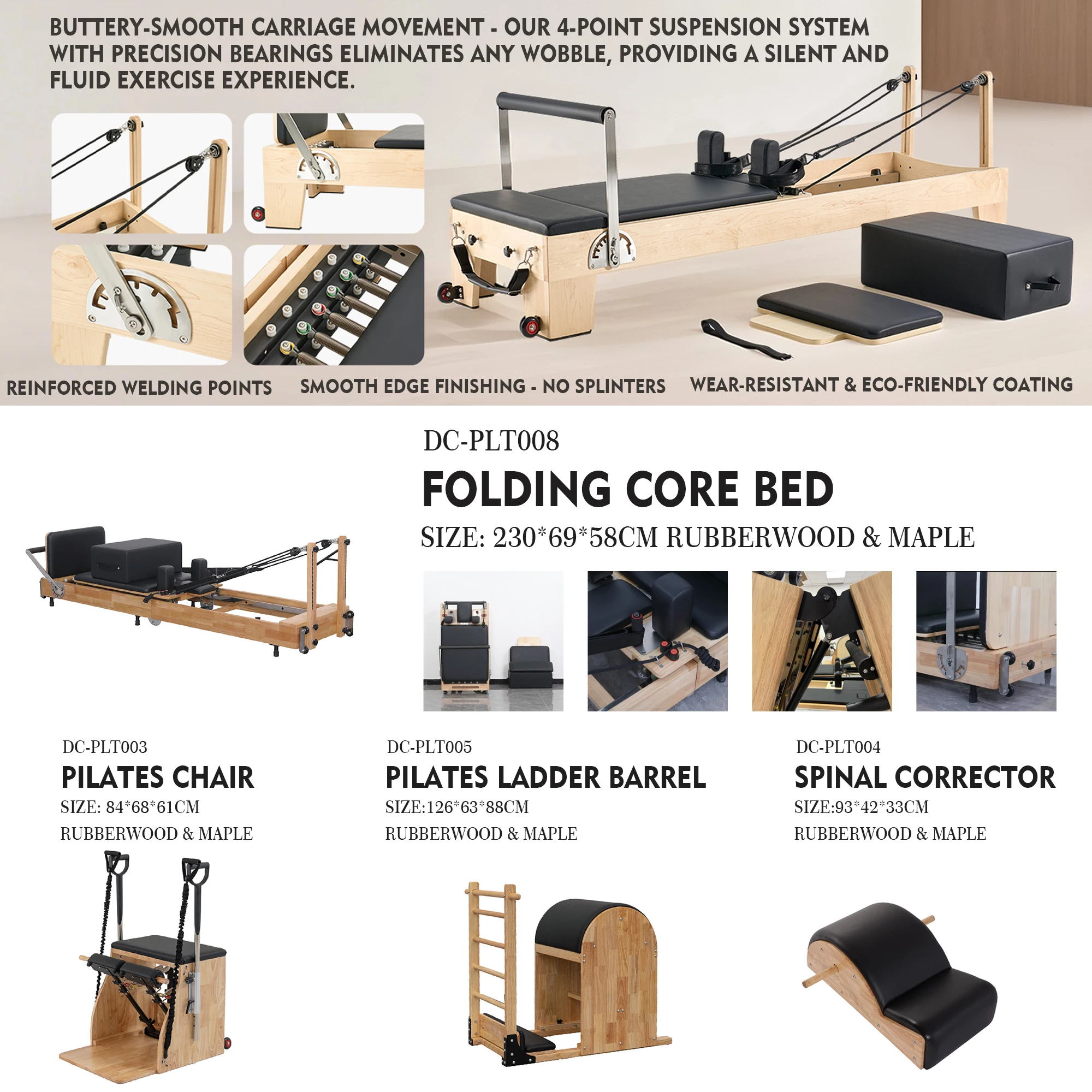Équipement de studio de Pilate - Yoga Fitness Centre avis et prix