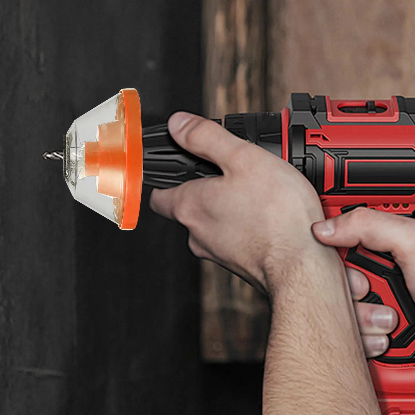 Drilling Dust Cover Ceiling Dust Collection Attachment for Mechanical