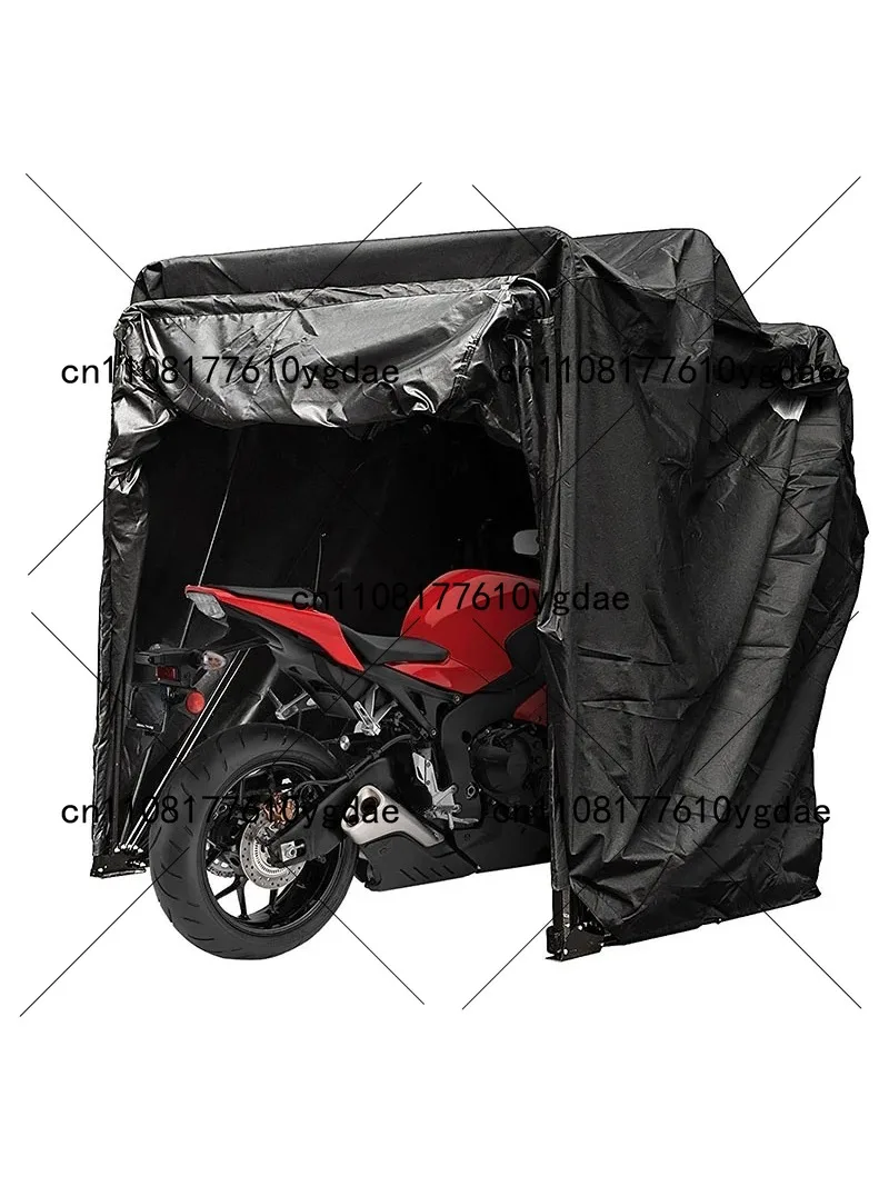 

Водонепроницаемый тент-гараж для мотоцикла с металлическим каркасом для улицы