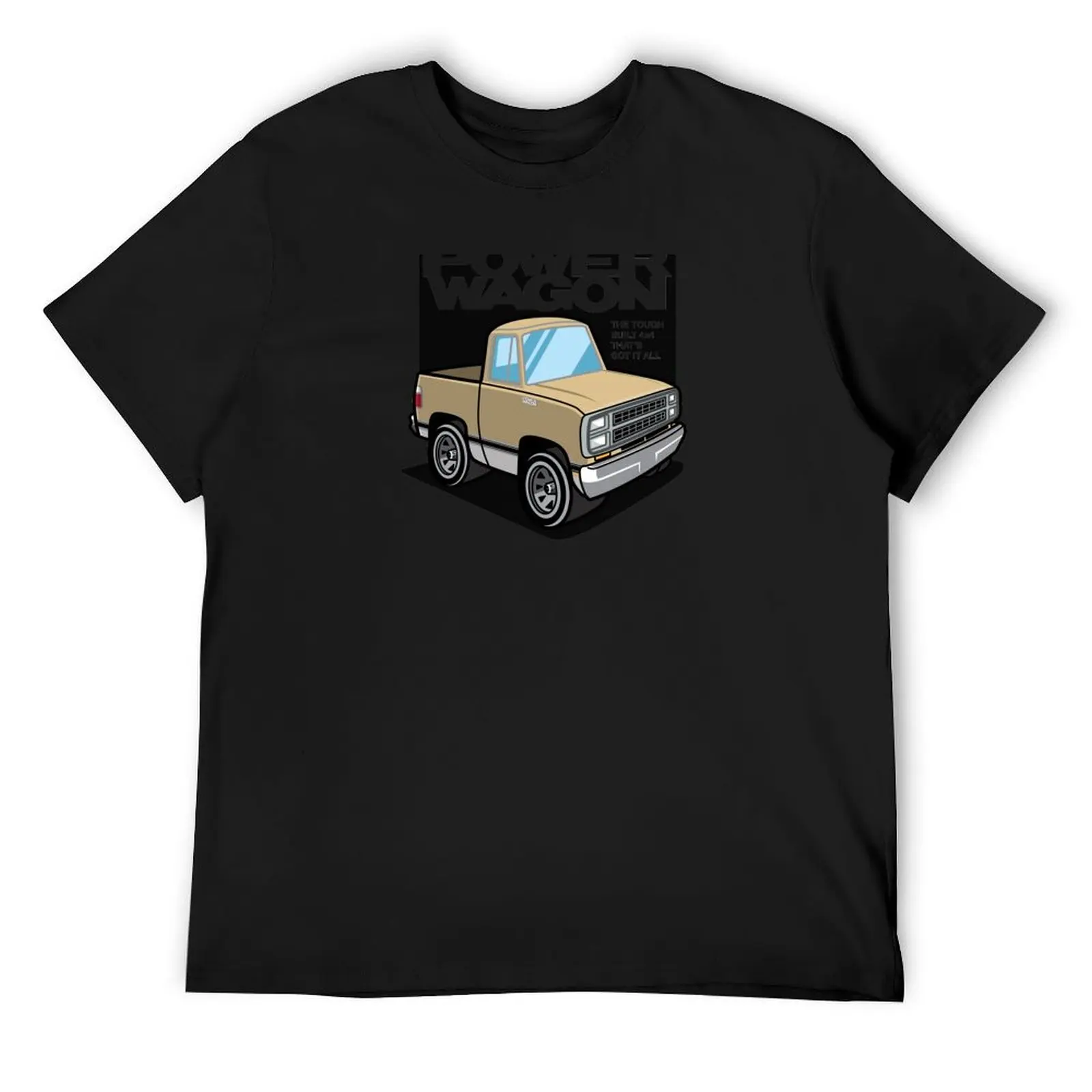 

Cashmere - Power Wagon (1980 - White-Based) T-Shirt shirts graphic tee customs funny t shirts for men