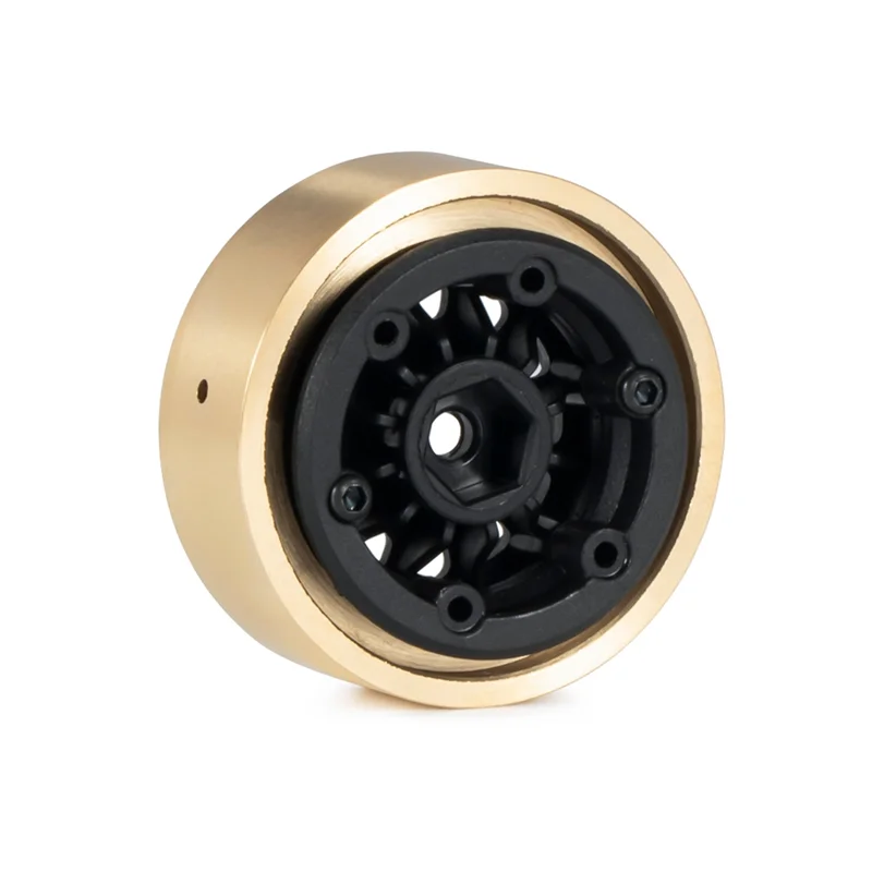 B50B-4 Elementy Beadlock Obręcz Koła Wewnętrzny Obciążnik Pierścień Zaciskowy 9780 140G Mosiężne Akcesoria RC Do TRX4M 1/18 RC Crawler Car Upgrade