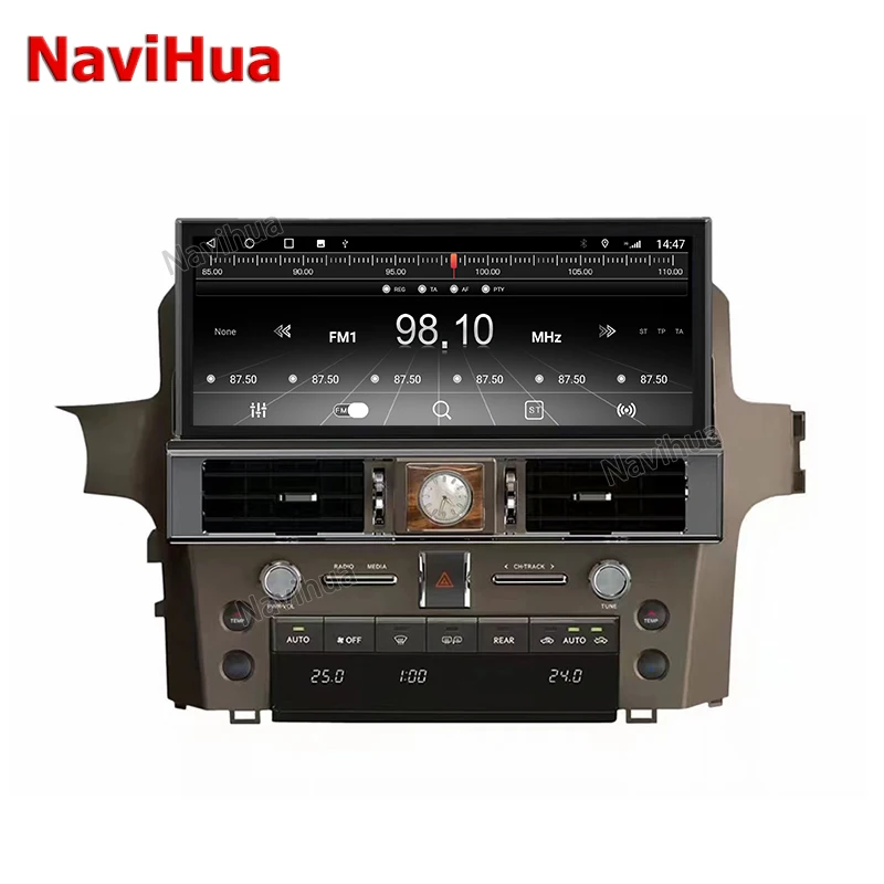 Top Radio Android Still Cool Touch Screen Stereo Double Din Car DVD Player GPS Navigation For Lexus Gx460