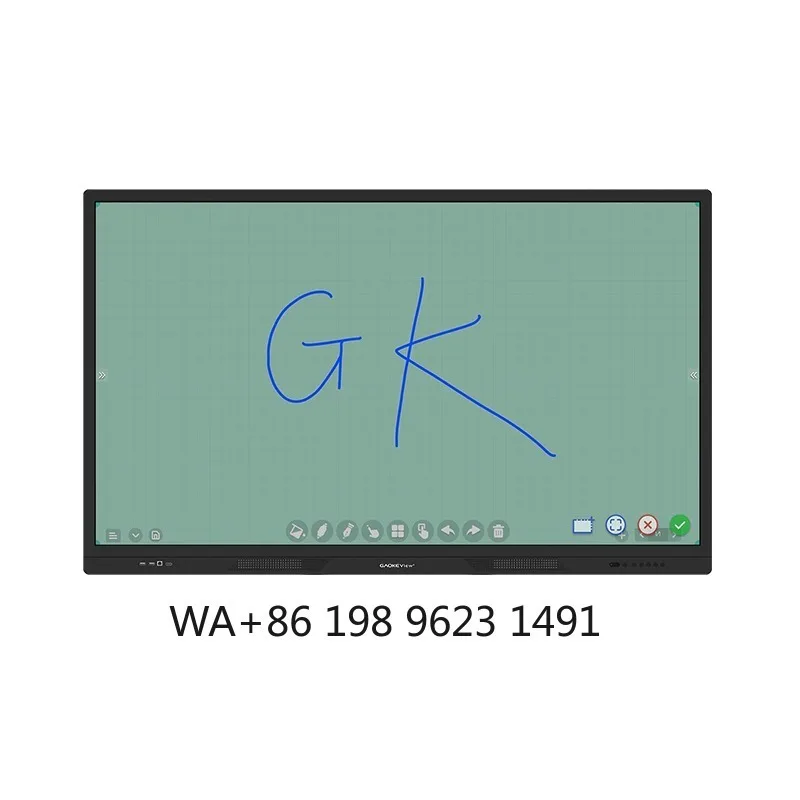 86 Inch 4K Interactive Flat Panel Touch Screen Smart LED Whiteboard for Classroom Conference Education view 4