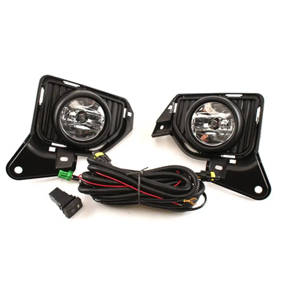 

Комплект противотуманных фар July King для Toyota Hiace 2014-2018, 4300K, галогенные лампы + рамка + проводка + выключатель