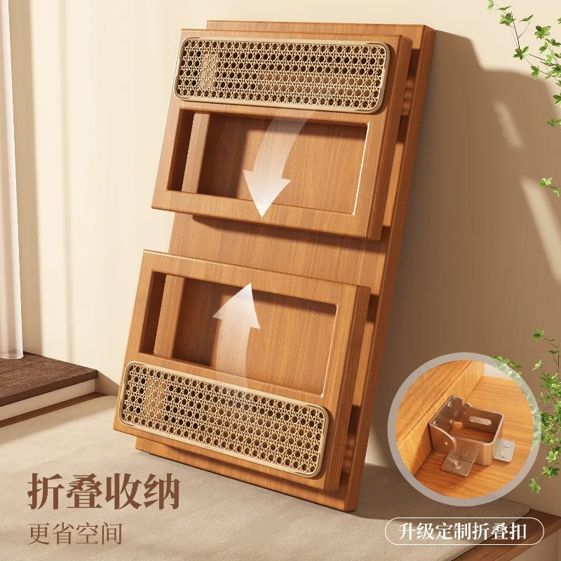 bay window coffee table small Japanese folding tatami tea household low table kang several window sill sitting table