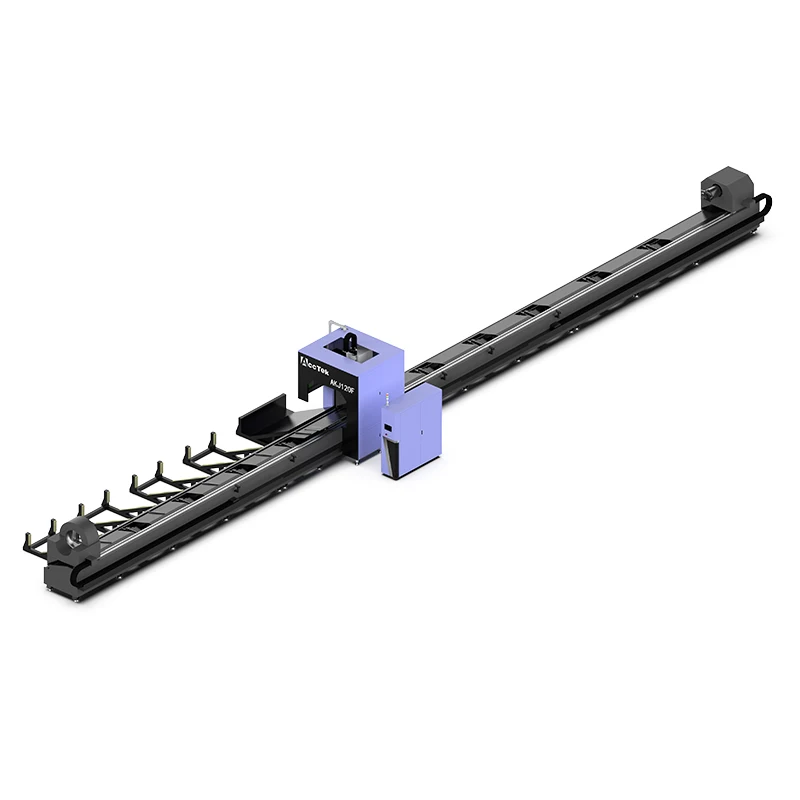 

Three Pneumatic Chucks Pipe Laser Cutting Machine 12m Length And 6m Loading
