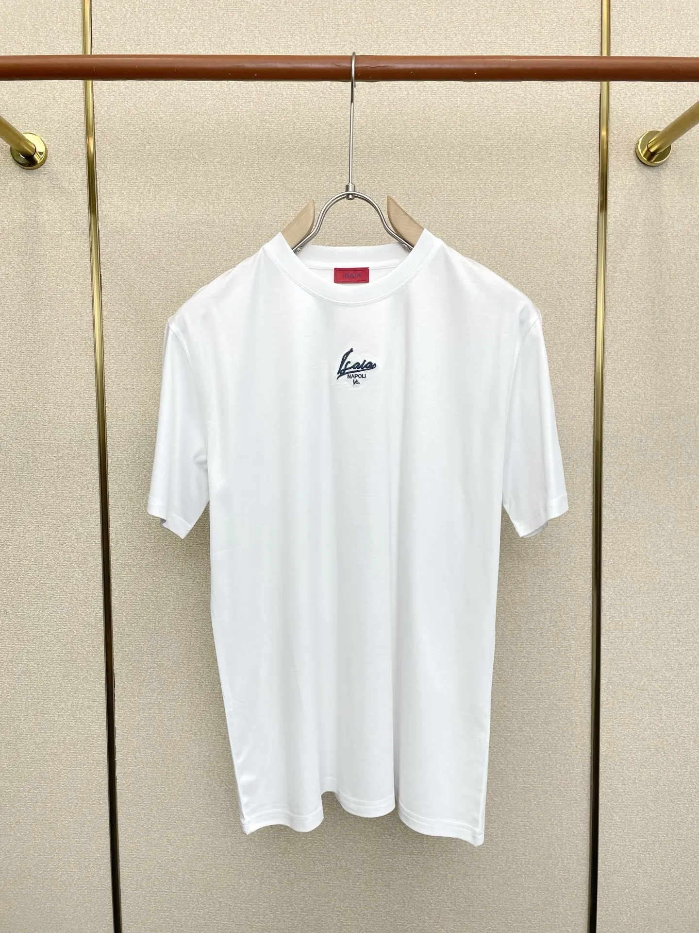 BLLIYOSS Casual T-Shirt Men Cotton 2026 SS New ventilate Casual Half Sleeve Printing Decoration Old Money Essential SIZE M-2XL