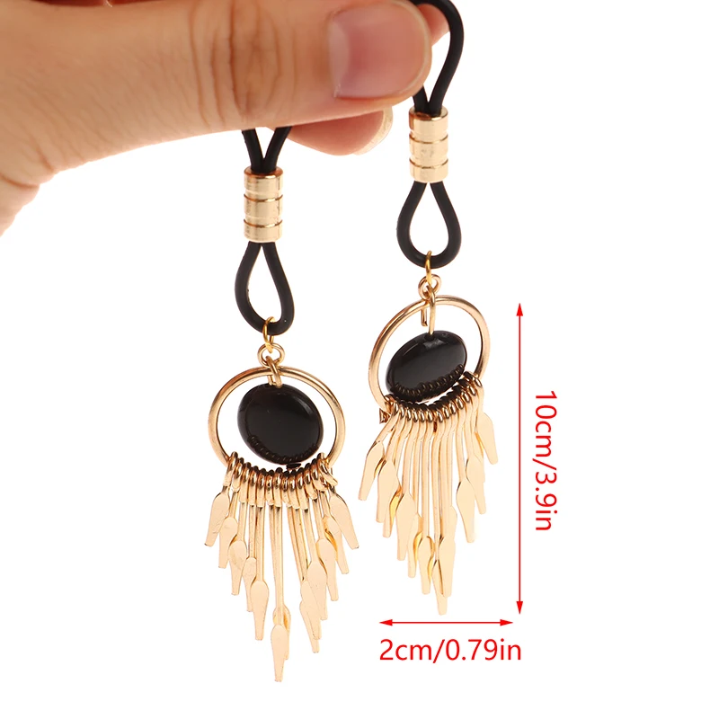 1 زوج جرس الحلمة المشبك غير مثقب الثدي الحلمة سيليكون الحلمة المشبك الكبار تدليك إغاظة لعبة تدريب