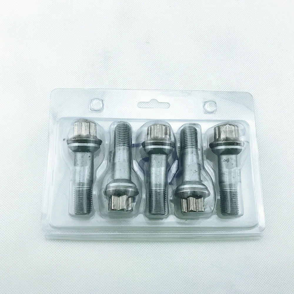 Wheel Bolts Screw Studs for Mercedes Benz W222 W221 W164 W166 W204 0009905407 Length 68mm Wheel Lug Bolt