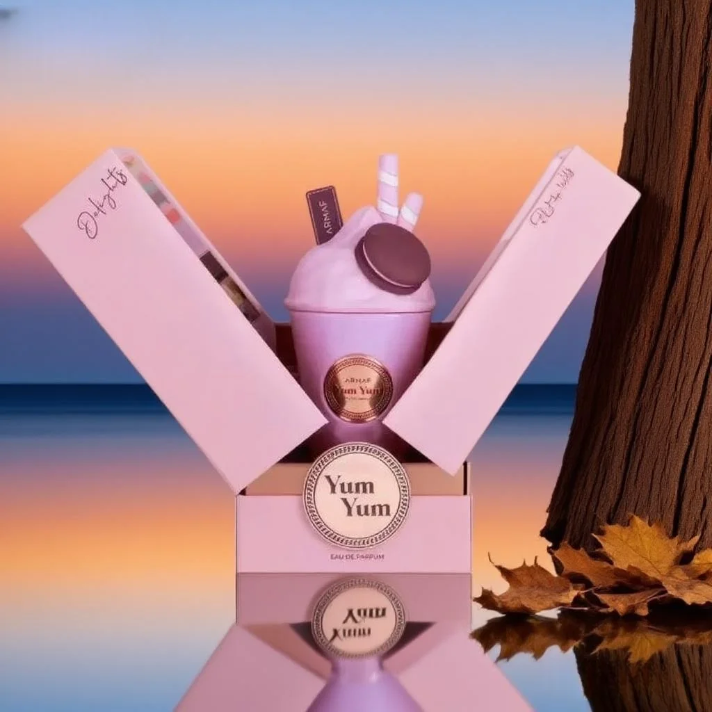 عطر عطر للجنسين 100 مل - عطر شرقي عالي الجودة يدوم طويلاً، آيس كريم ورائحة قوس قزح للرجال والنساء