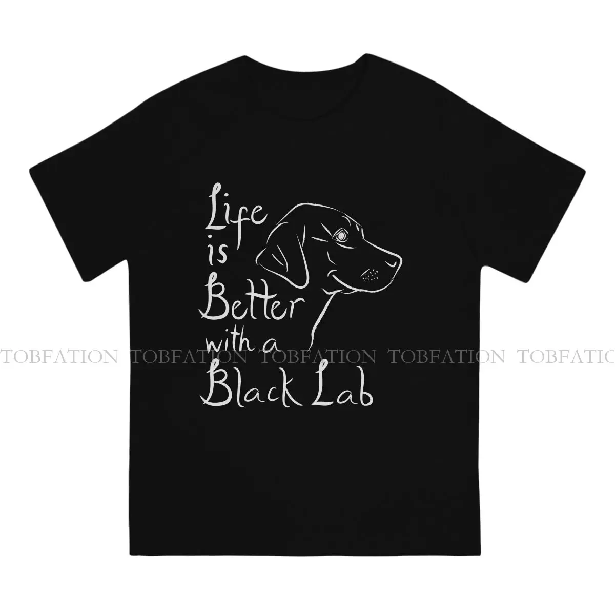 Labrador Retriever Special TShirt Dog Lover 100% Cotton Creative Graphic  T Shirt Short Sleeve Hot Sale