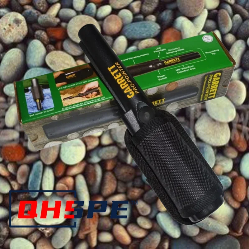 Detector de metales de alta precisión, varilla de posicionamiento portátil, detector externo, impermeable, cazador de tesoros subterráneo