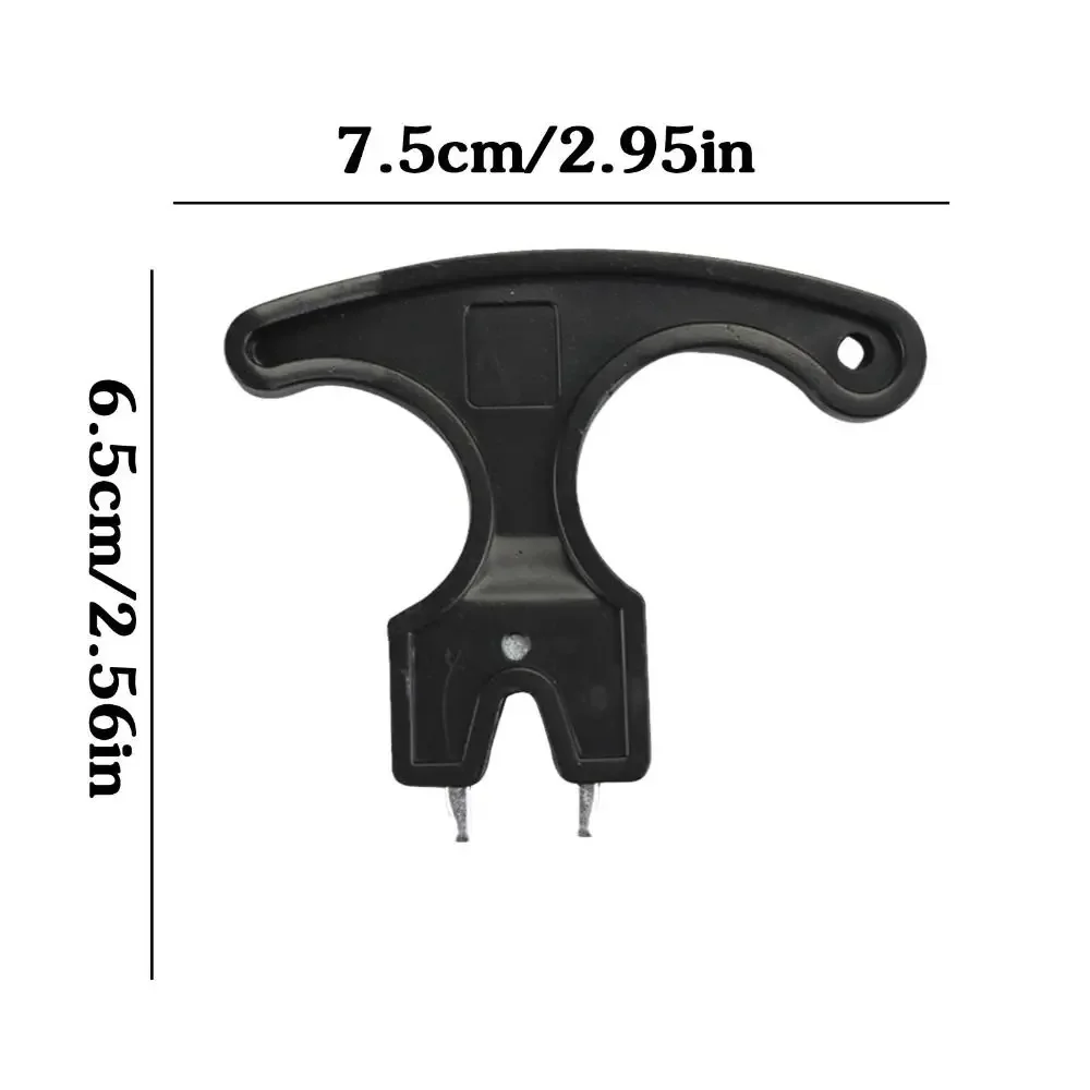 Screw in Out Golf Spikes Wrench Easy Replacement Plastic Handle Golf Cleat Removal Twister Adjustment Golf Shoes Remover