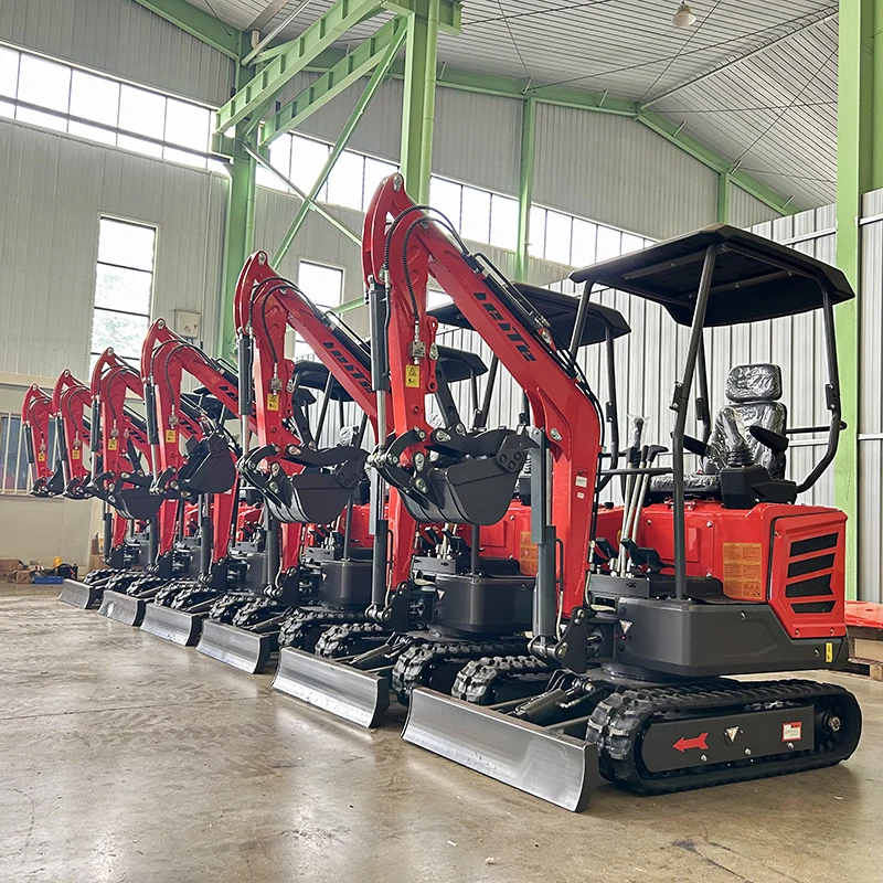 Mini escavatore agricolo idraulico da 1.8 tonnellate 1800KG EPA/Euro5 cingolato piccolo escavatore 2ton cina escavatori Kubota vendita franco fabbrica