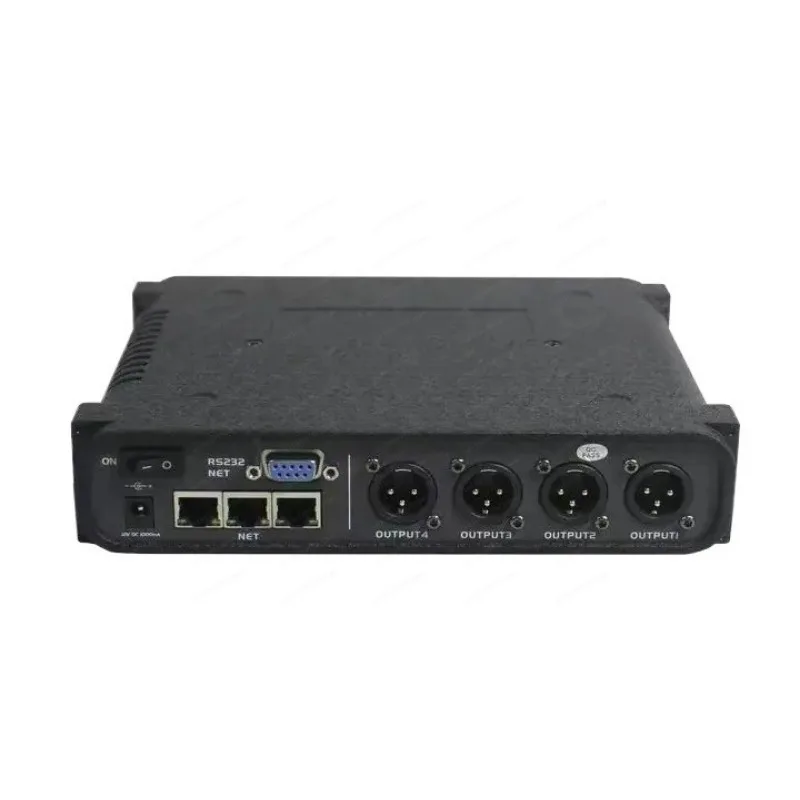 48V Phantom power 4 controles de volume 100M interface BPS sistema de rede de áudio