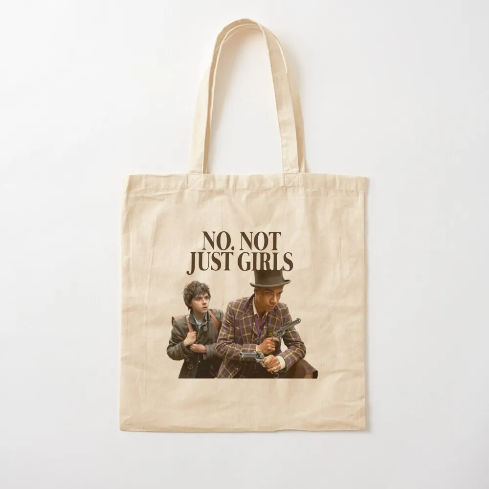 

jesper and wylan season 2 not not just girls Tote Bag Canvas tote bag women shopping bag logo