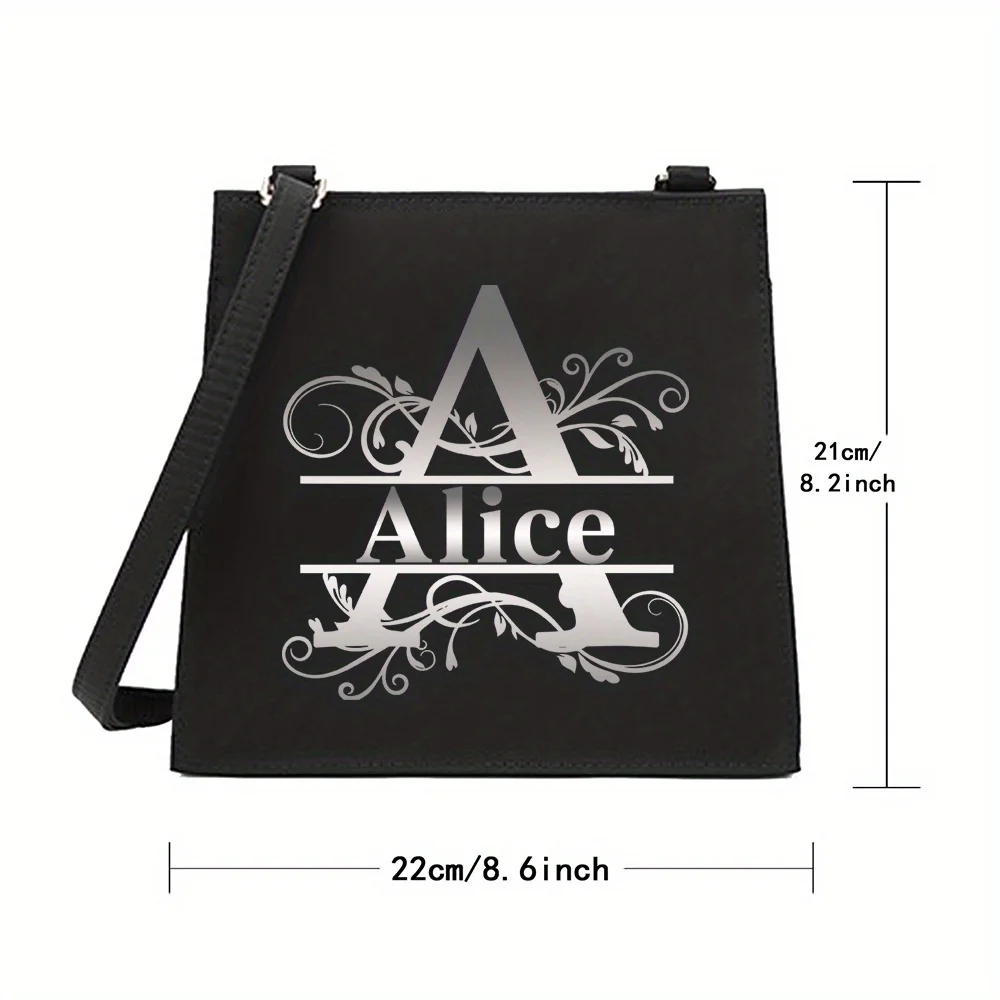 Personalized Customized Women's Crossbody Bag Casual Shoulder Bag Commuting Storage Bag Customized Product