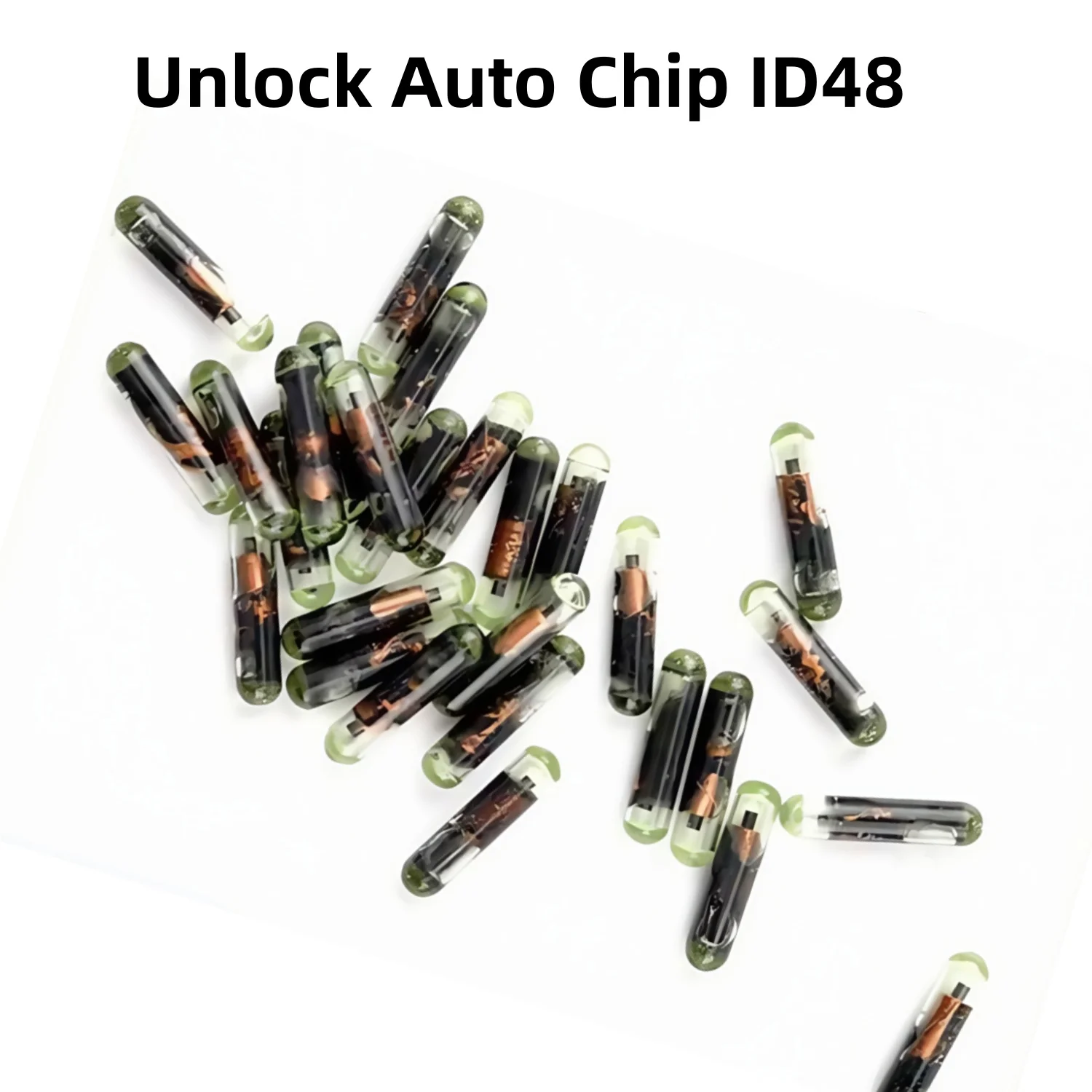5 шт./лот OEM разблокировка автоматического чипа ID48 48 чип транспондера TP08 стеклянный чип для VW Skoda Seat для Audi для Honda чип автомобильного ключа