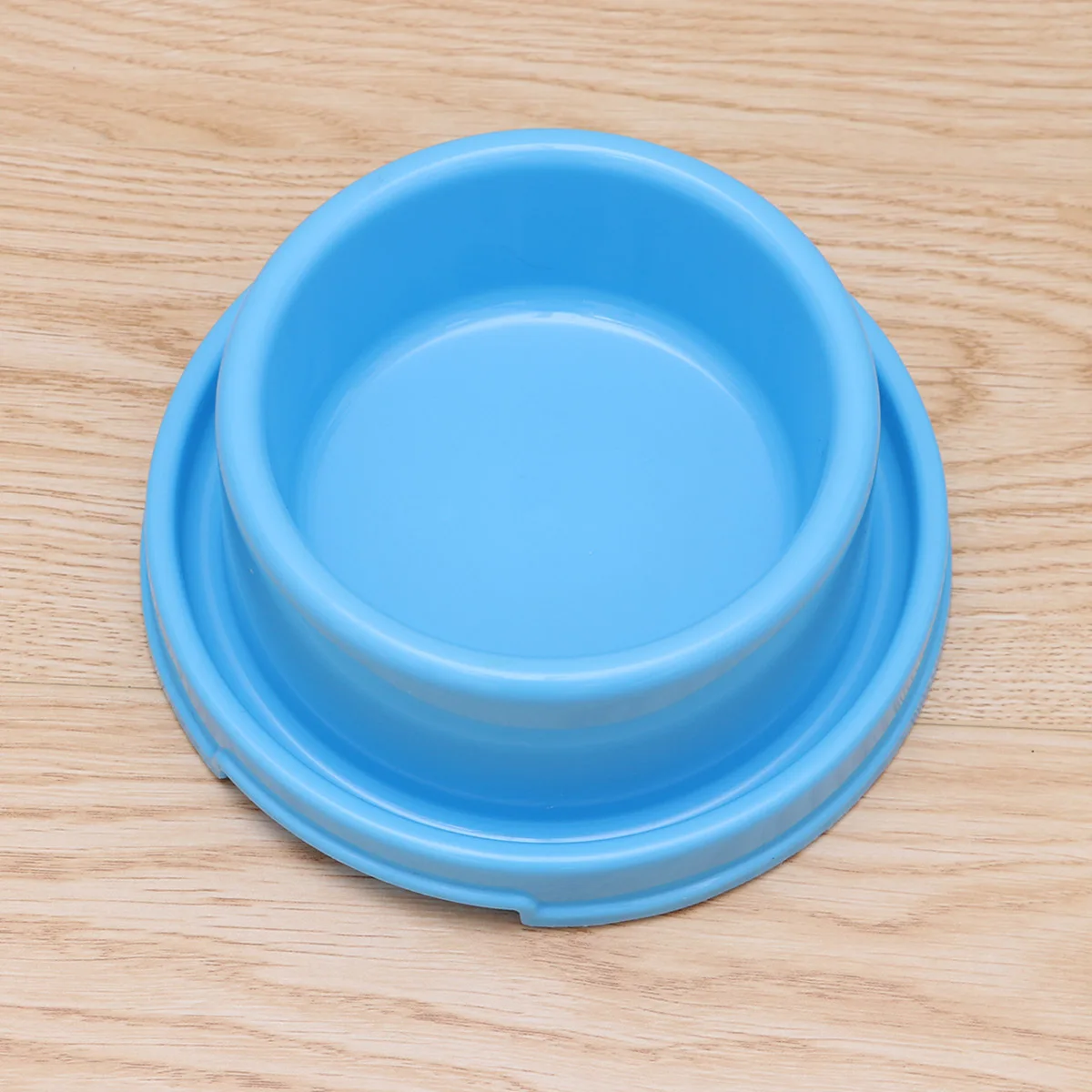 

Pet Food Bowl Blue Anti-Ant Circle Suitable for Puppies Cats Small Dogs Dog Feeding Bowls High Wear Resistance