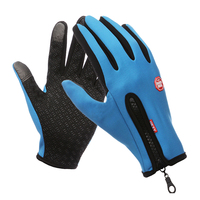 1 Pair Warm Gloves for Cold Winter Thicken Design Durable Soft Riding Bike Moisturizing Man Waterproof Touch Screen Outdoor