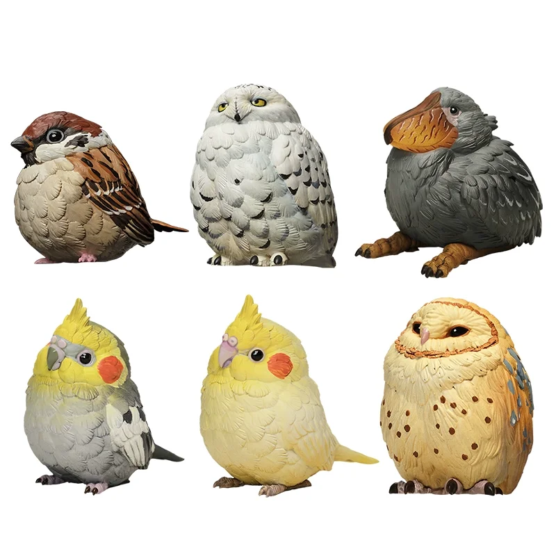 

Animal Planet A Series Of Laugh And Grow Fat Special Article Bird Blind Box Hand-Made Ornaments Around The Collection Gift